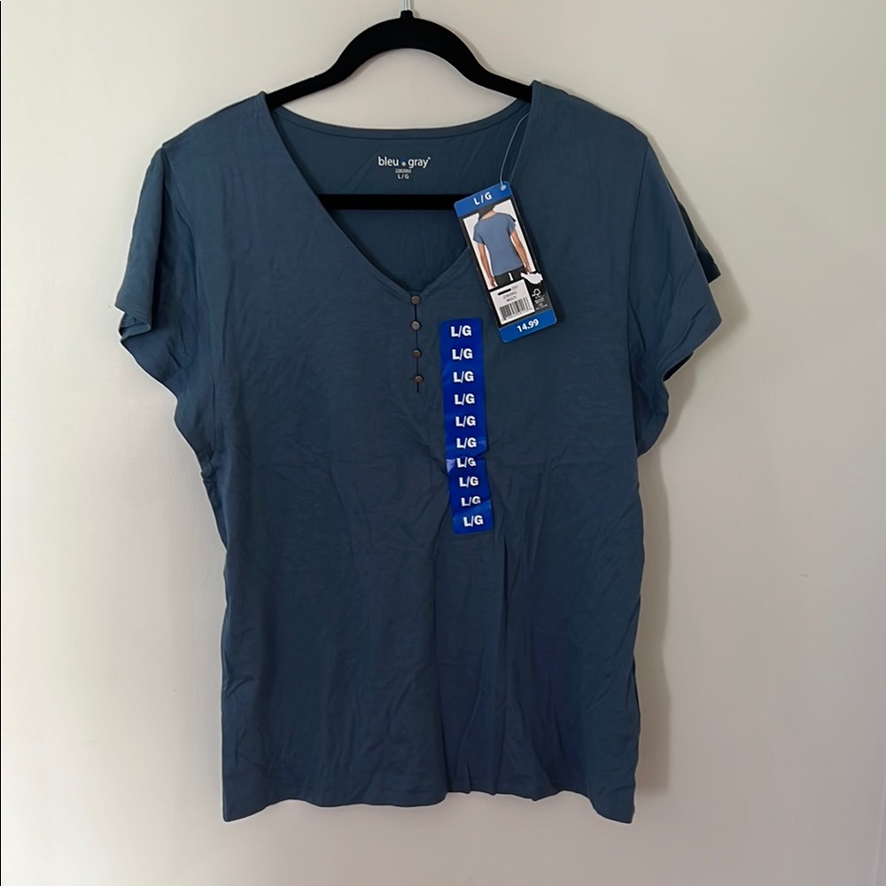 Blue Gray Tee